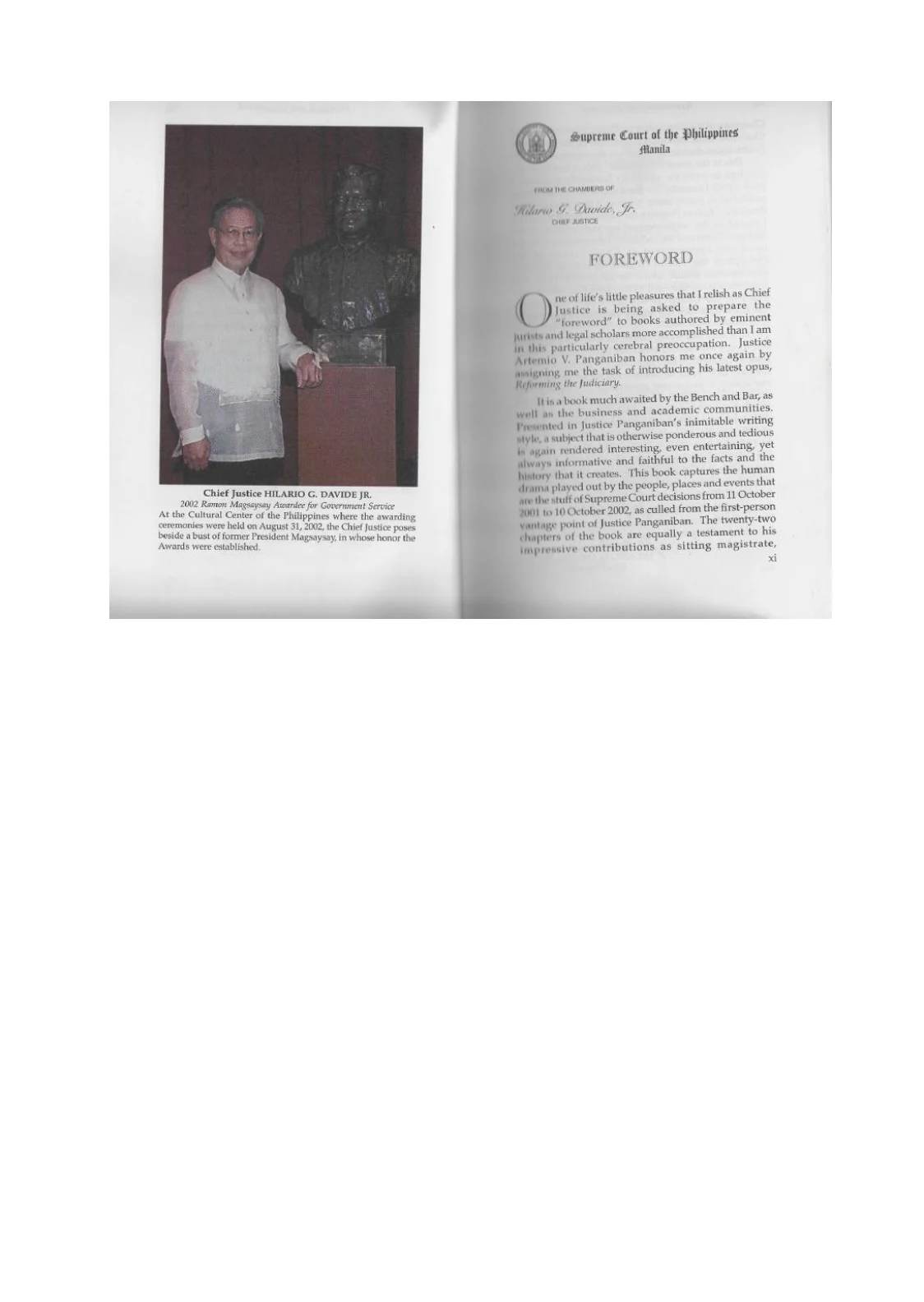 Reforming the Judiciary, page 11