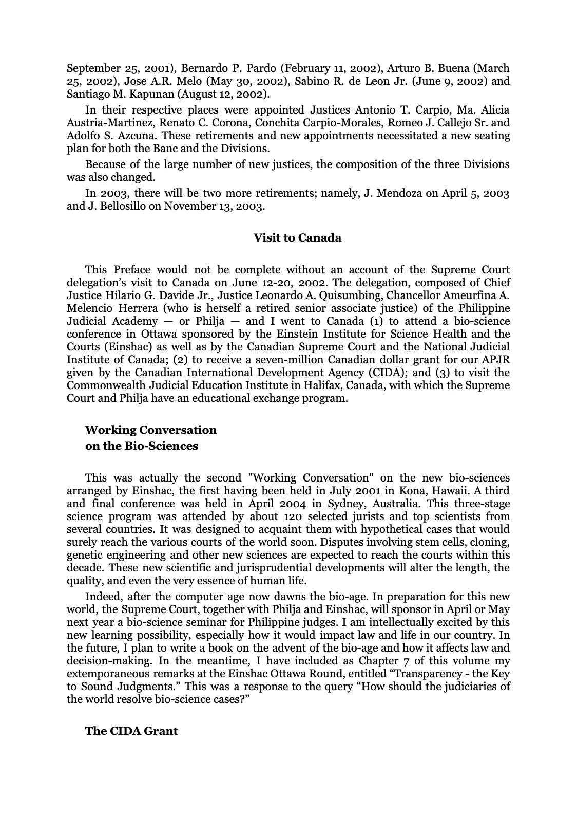 Reforming the Judiciary, page 15