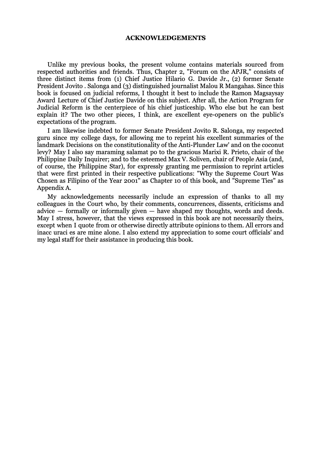 Reforming the Judiciary, page 17