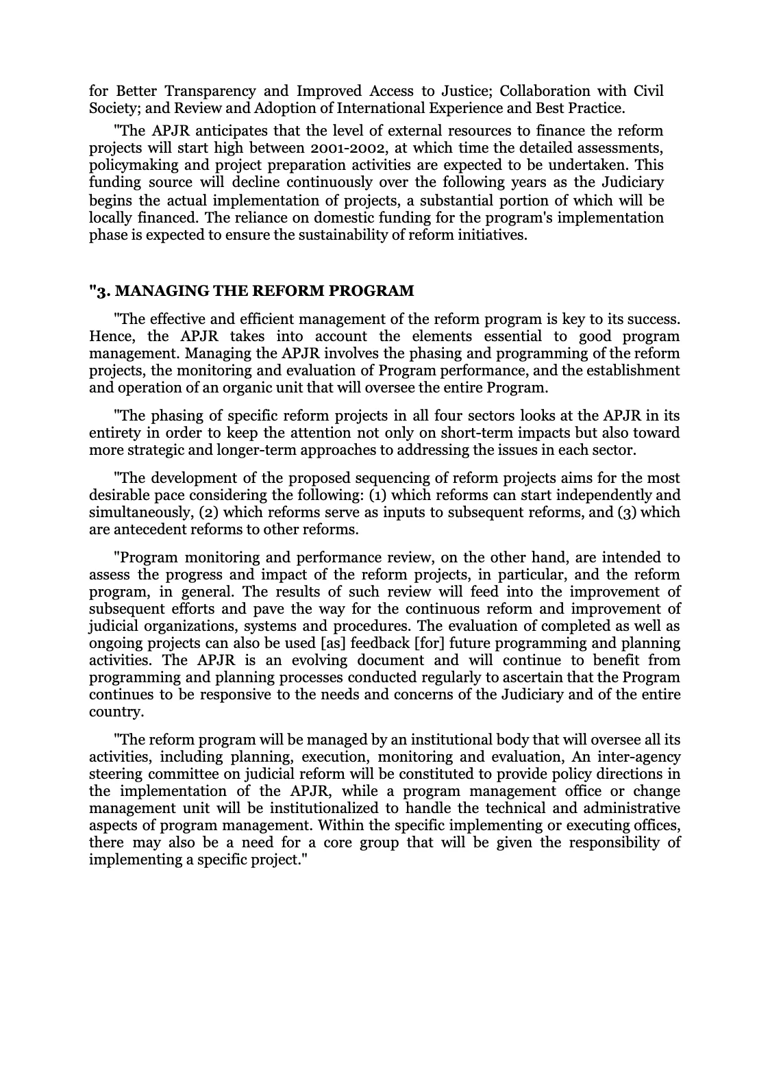 Reforming the Judiciary, page 22