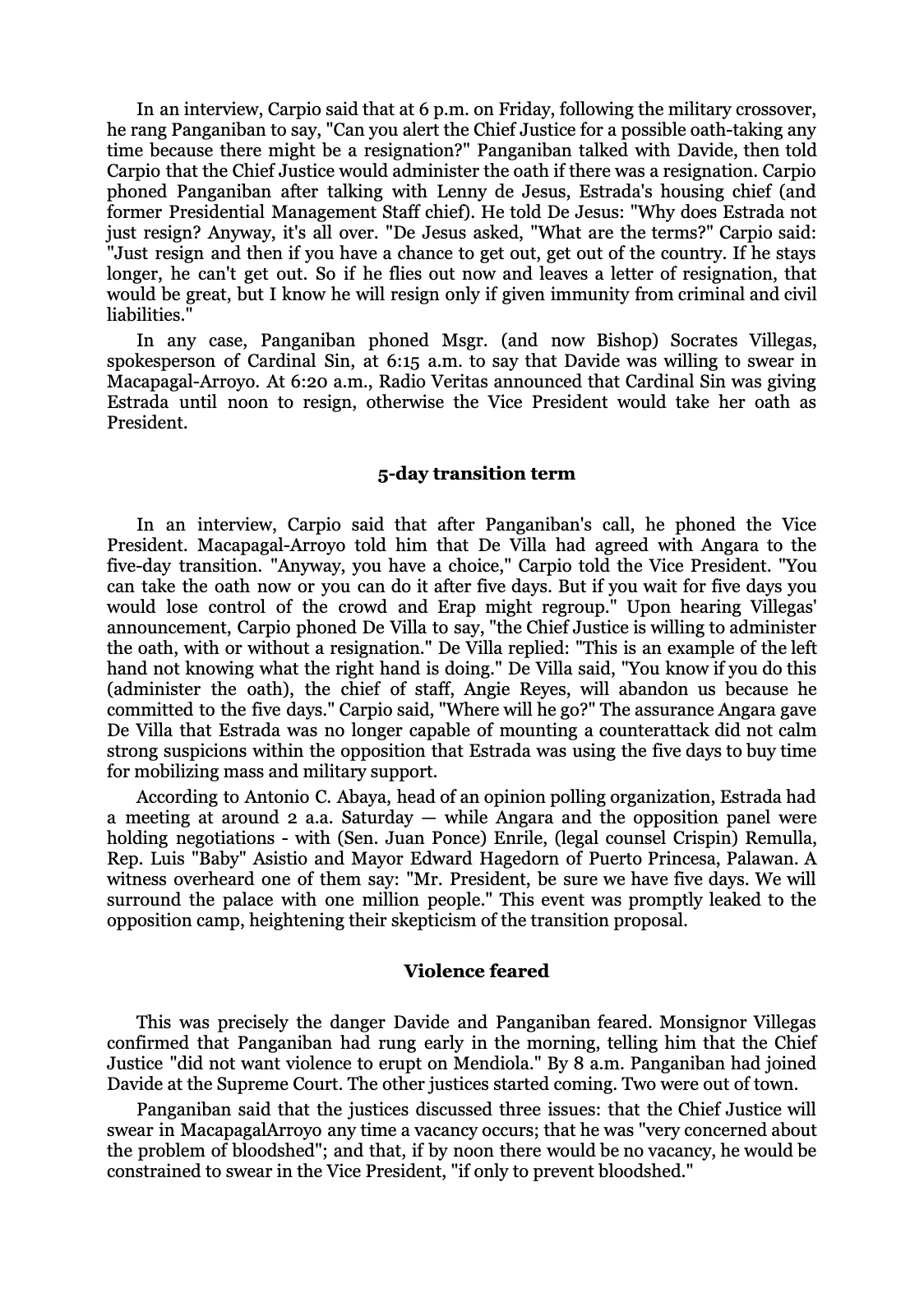 Reforming the Judiciary, page 67