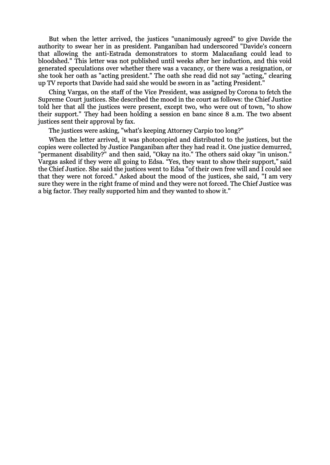 Reforming the Judiciary, page 69