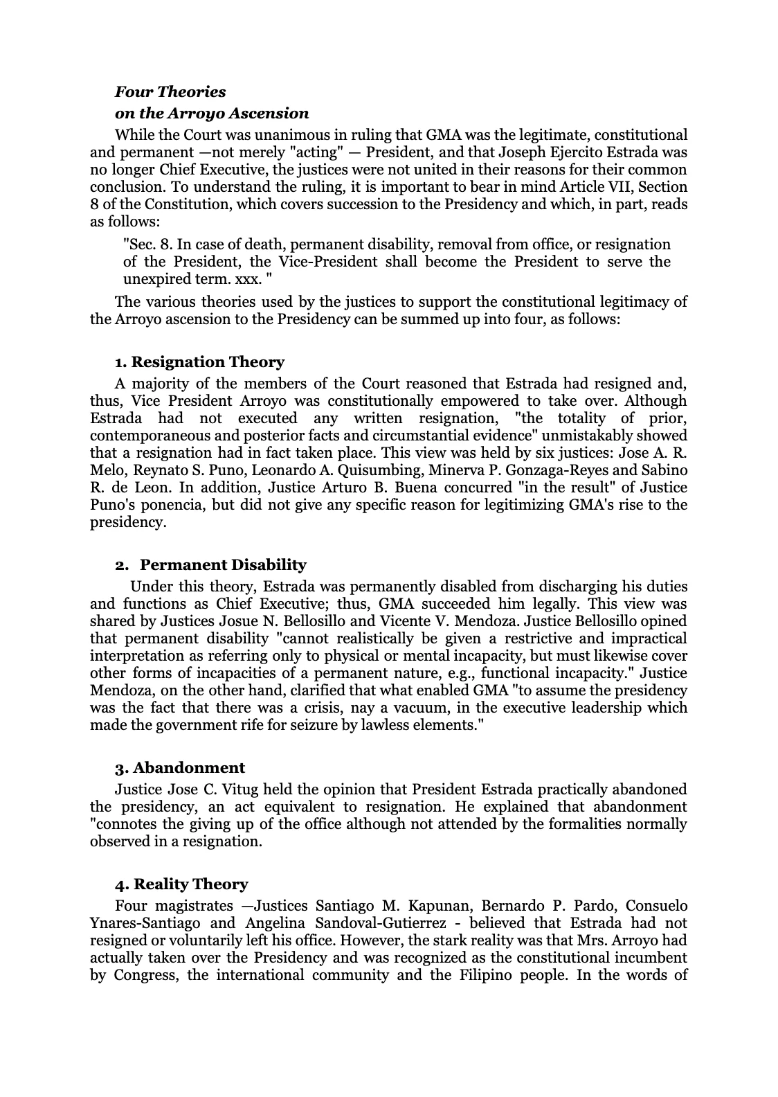 Reforming the Judiciary, page 73