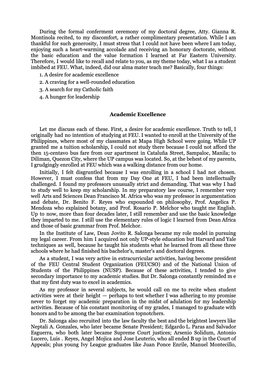 Reforming the Judiciary, page 76