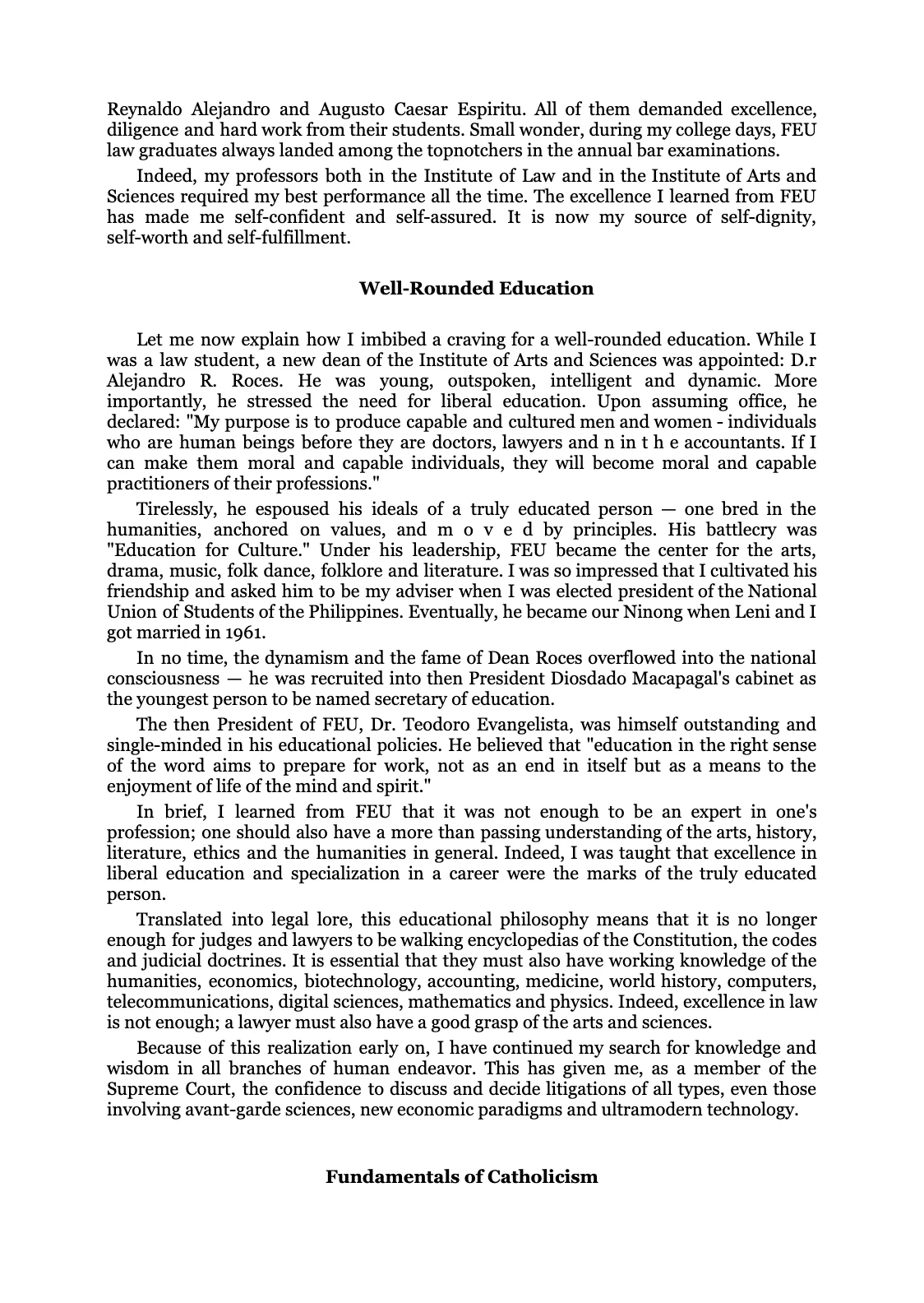 Reforming the Judiciary, page 77