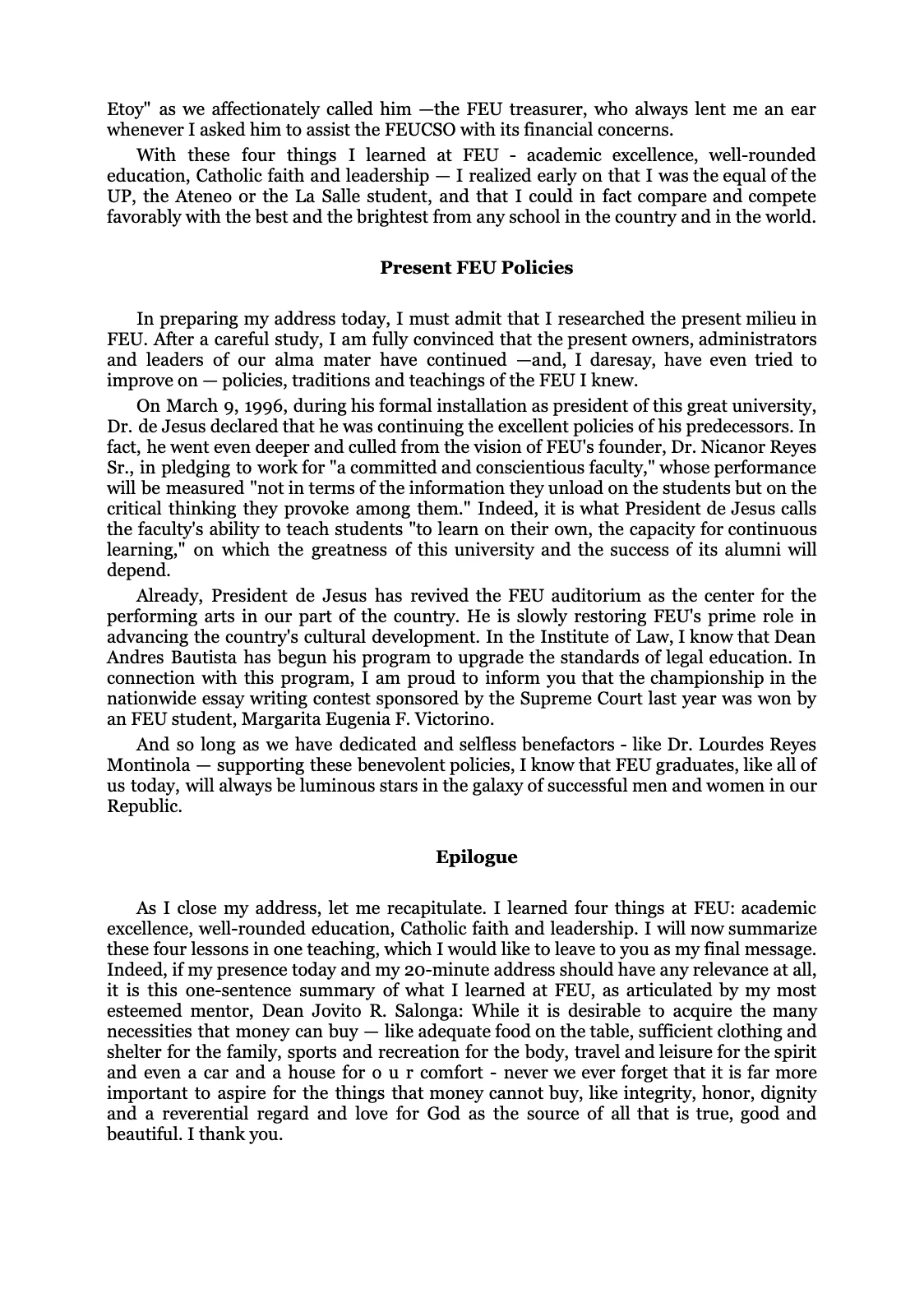 Reforming the Judiciary, page 79