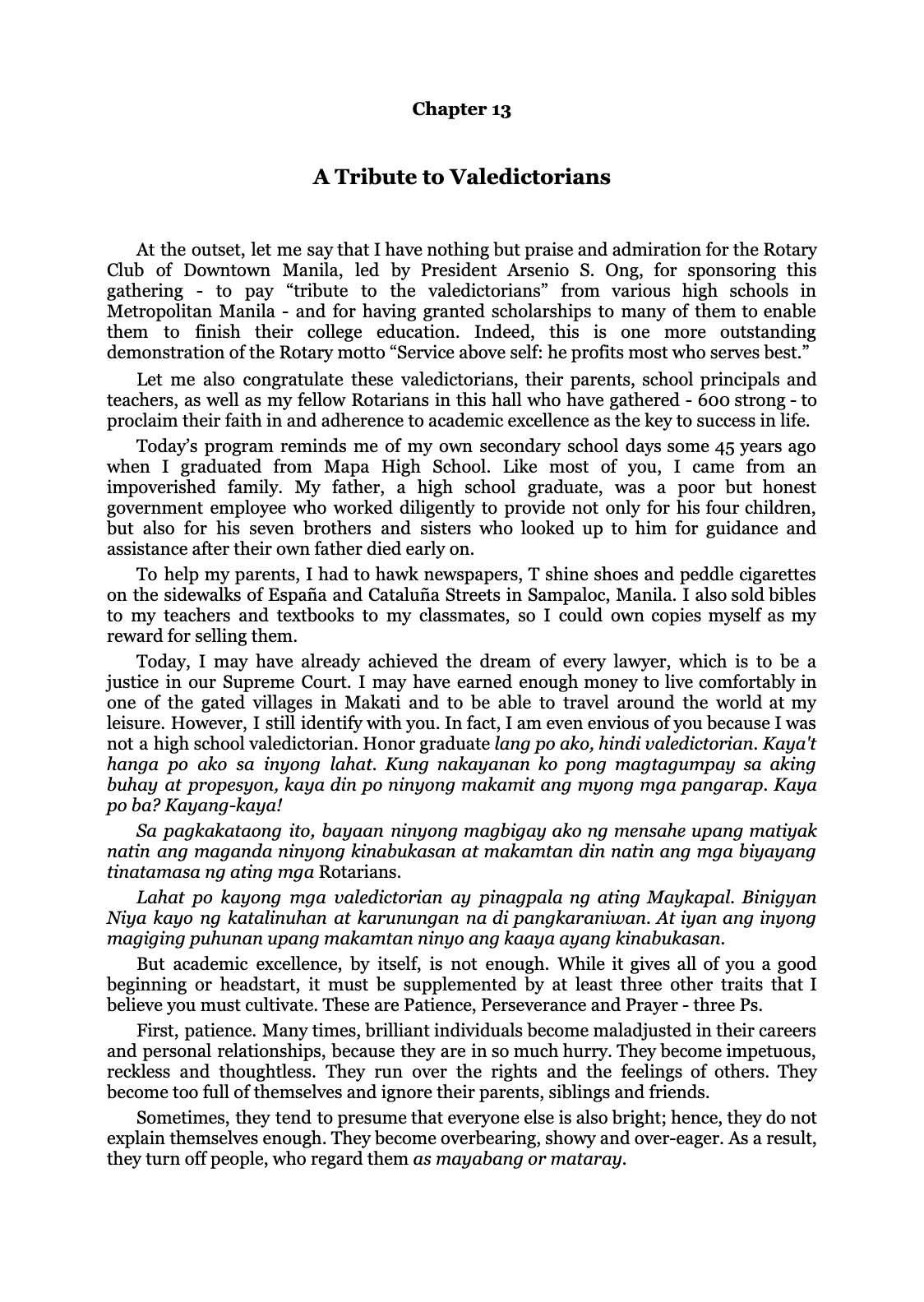 Reforming the Judiciary, page 80