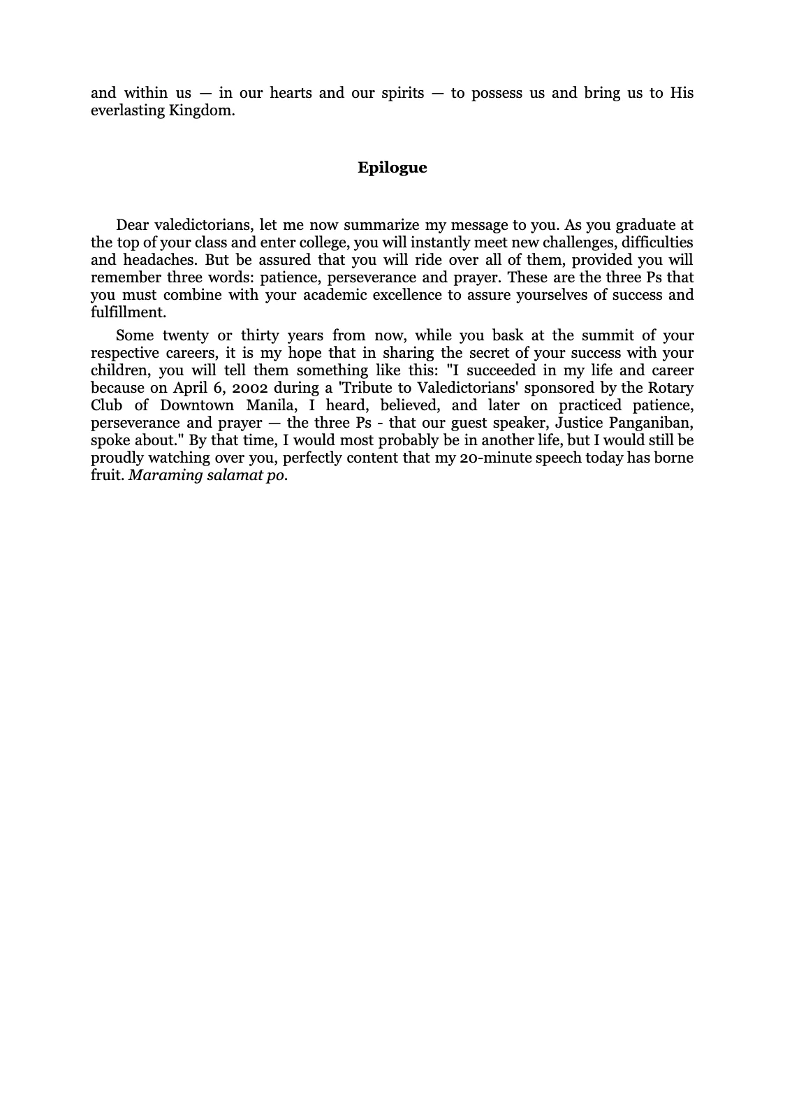 Reforming the Judiciary, page 83