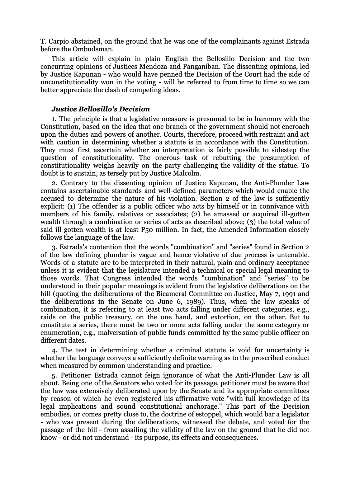 Reforming the Judiciary, page 99
