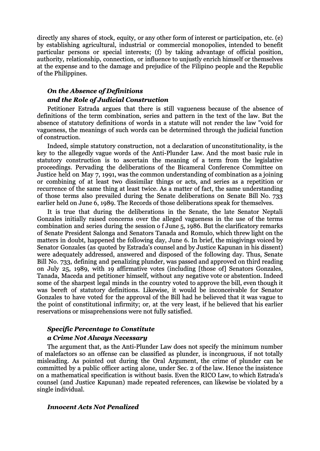 Reforming the Judiciary, page 104