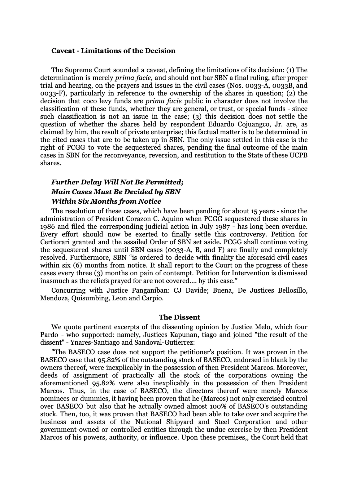 Reforming the Judiciary, page 115