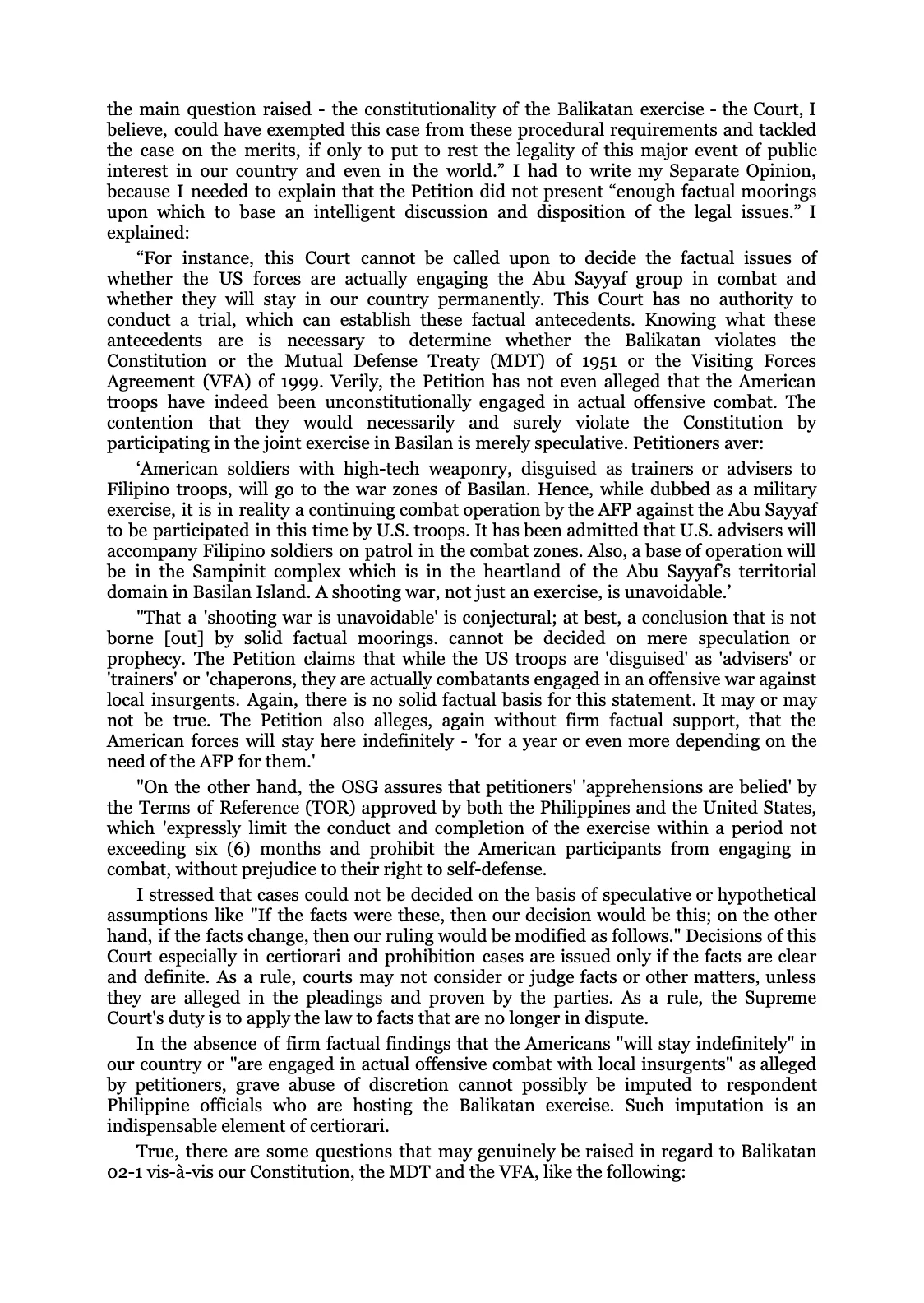 Reforming the Judiciary, page 120