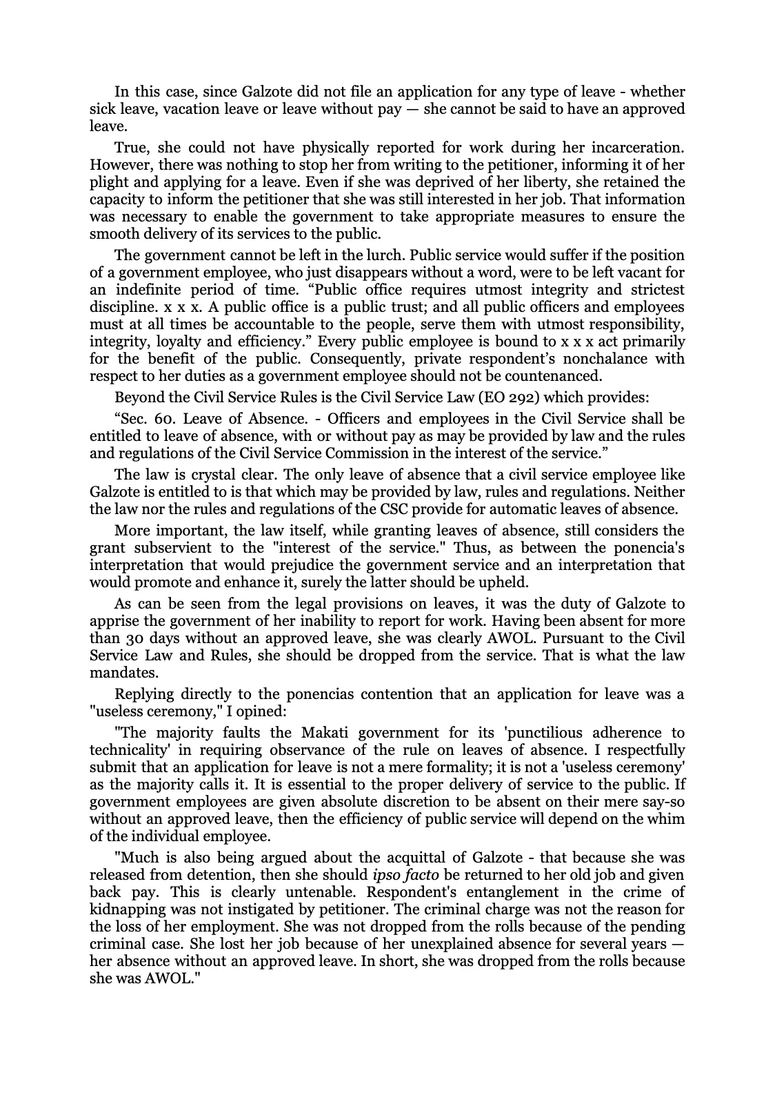 Reforming the Judiciary, page 135