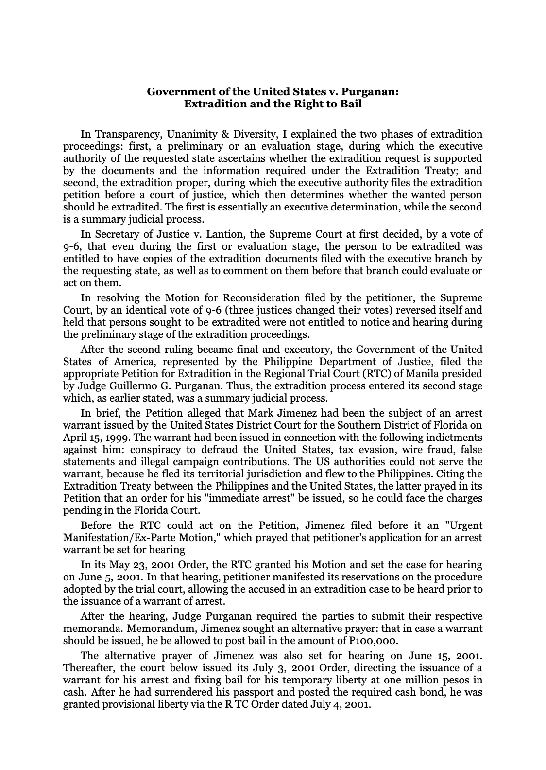 Reforming the Judiciary, page 139
