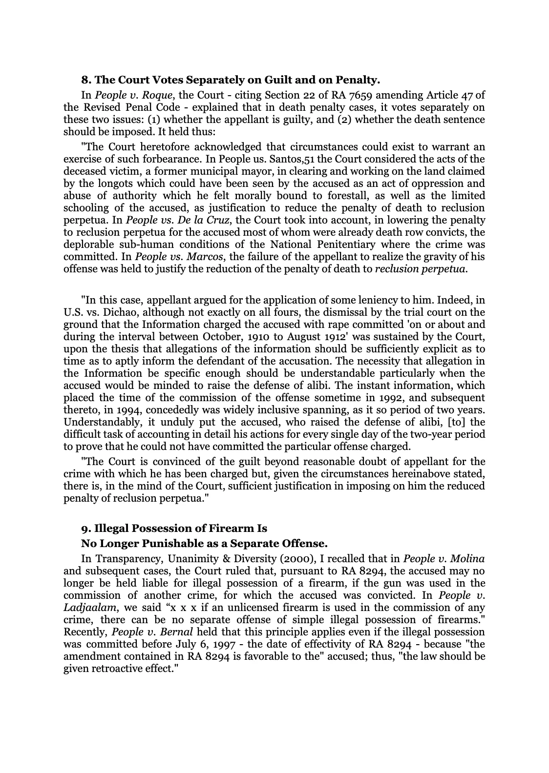 Reforming the Judiciary, page 166