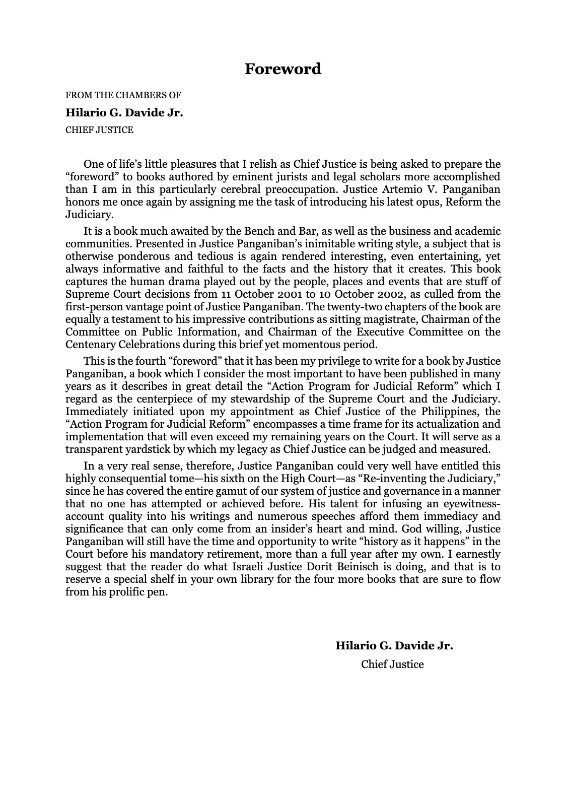 Reforming the Judiciary, page 4