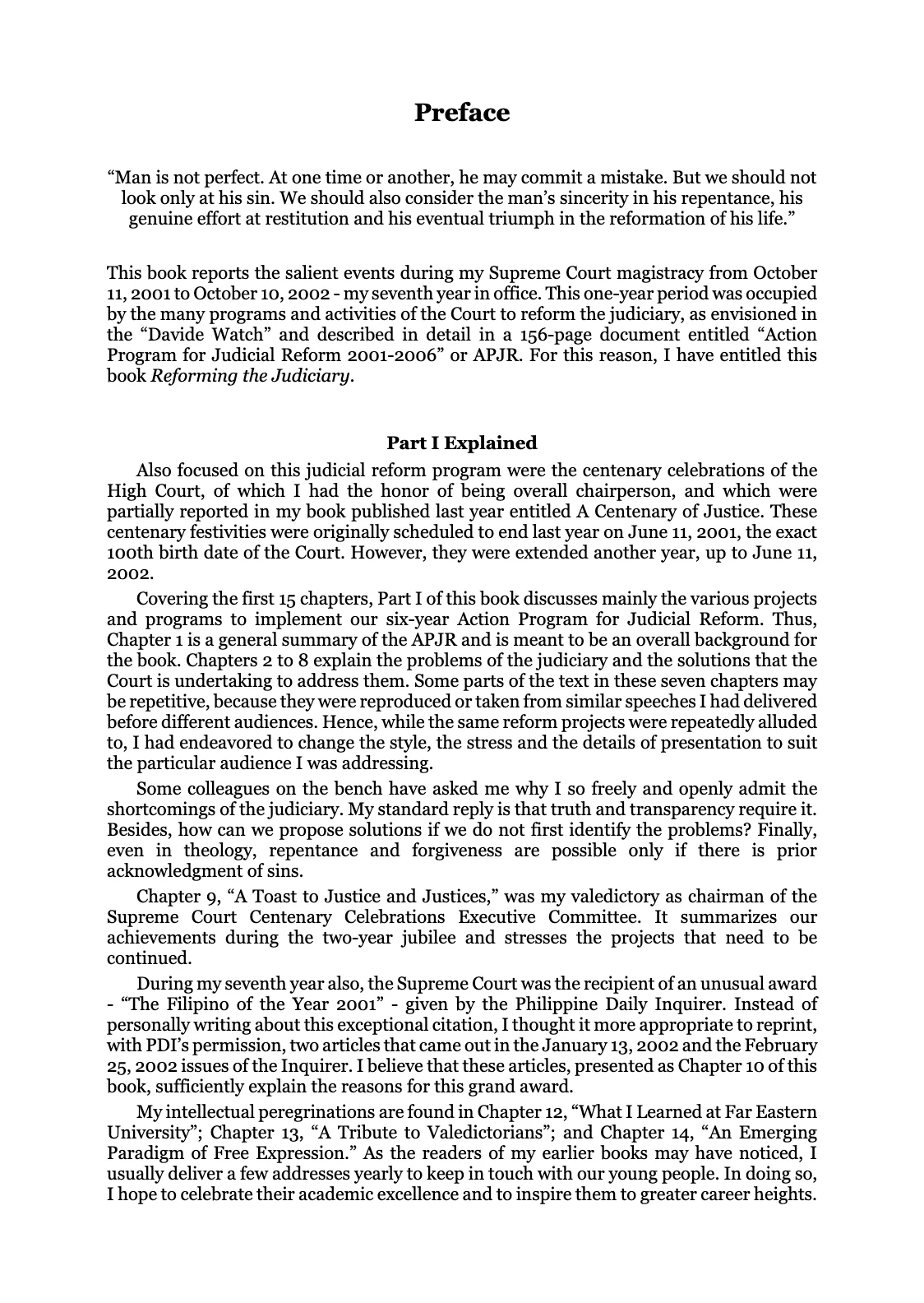 Reforming the Judiciary, page 5
