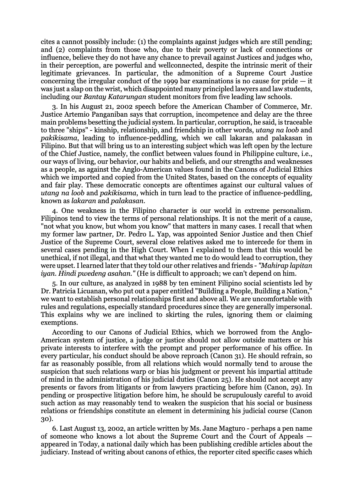 Reforming the Judiciary, page 22