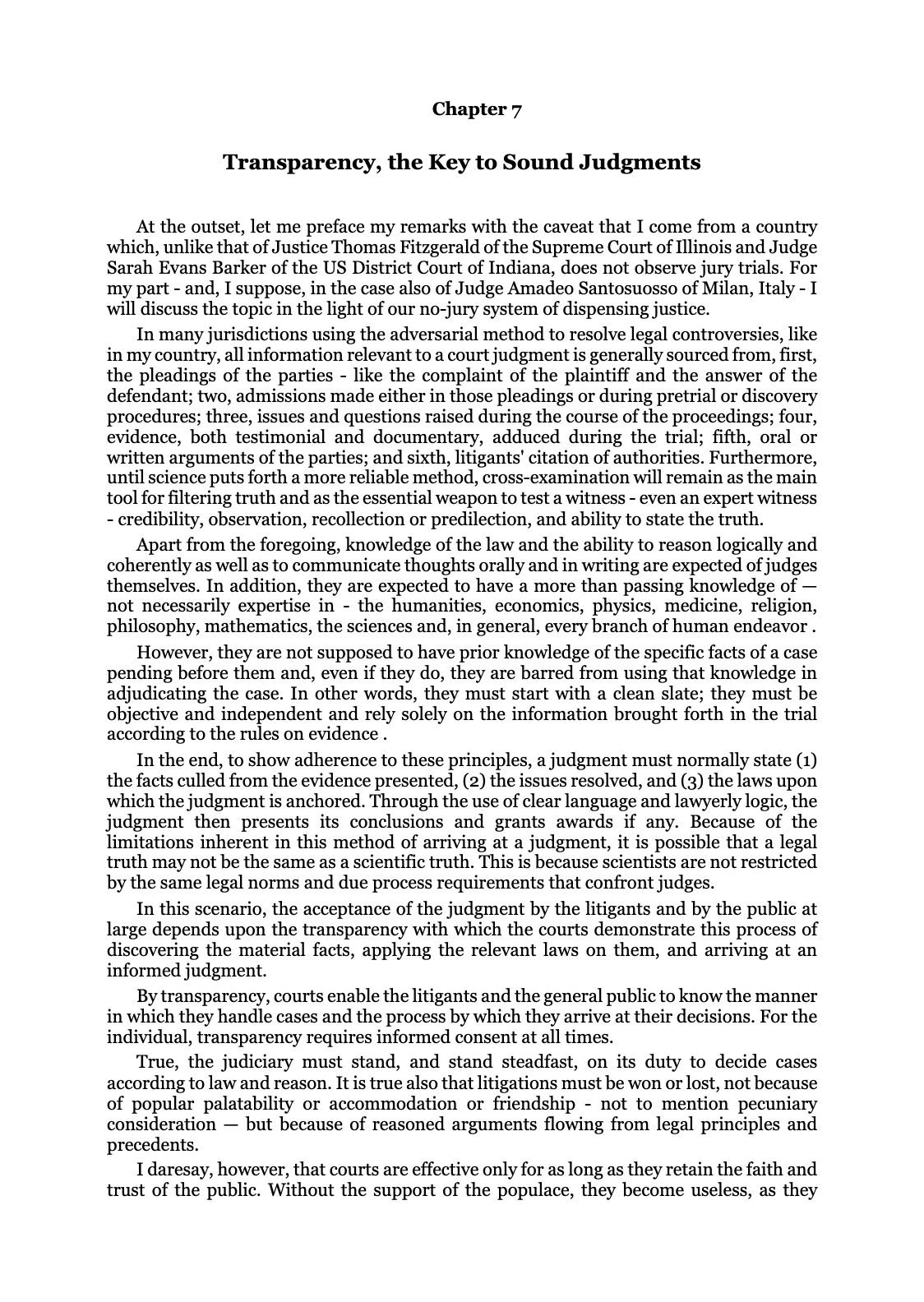 Reforming the Judiciary, page 45