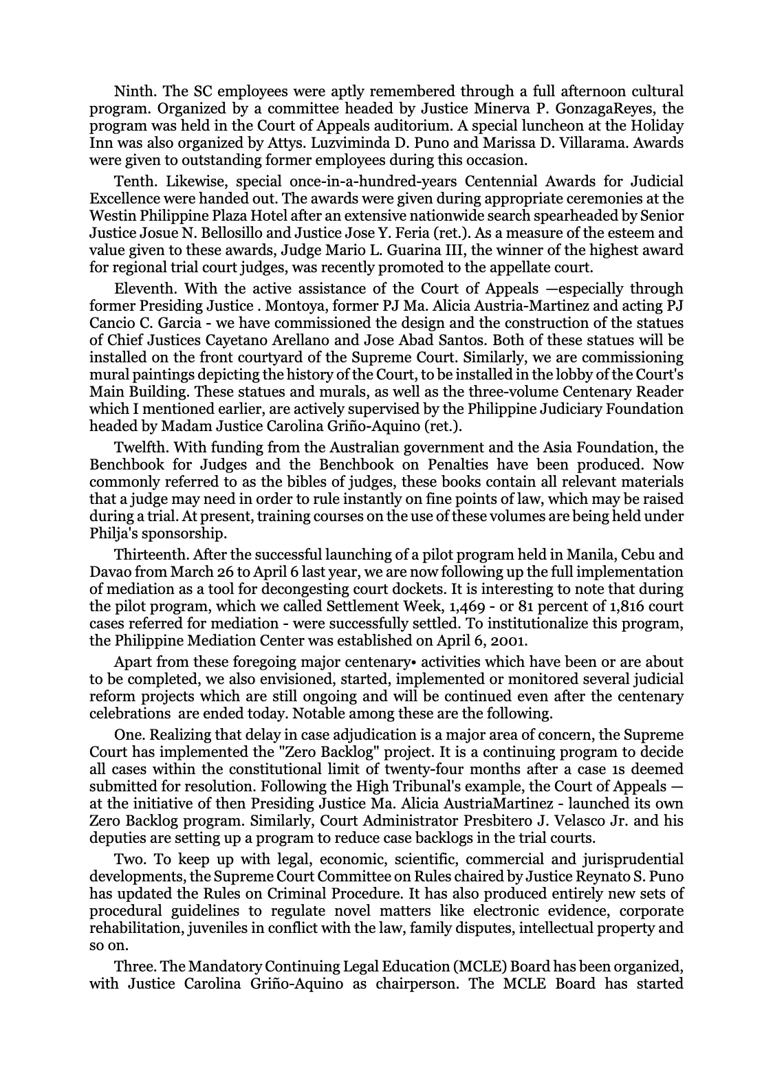 Reforming the Judiciary, page 51
