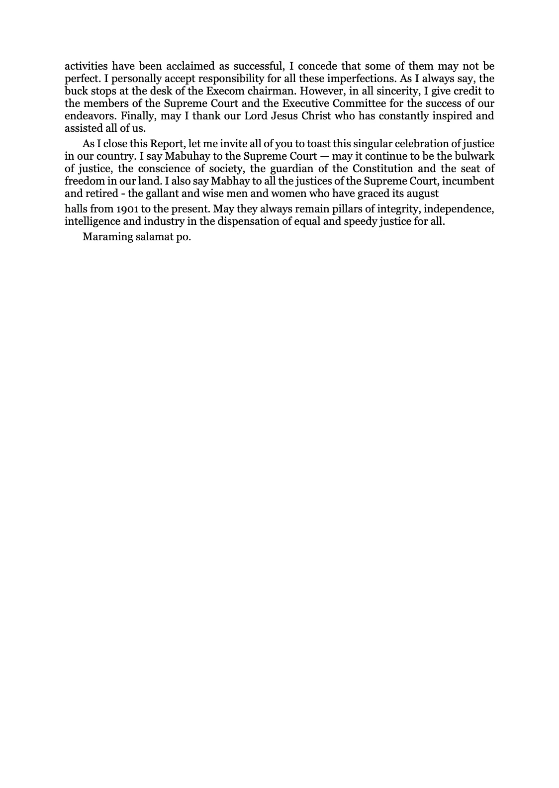 Reforming the Judiciary, page 53