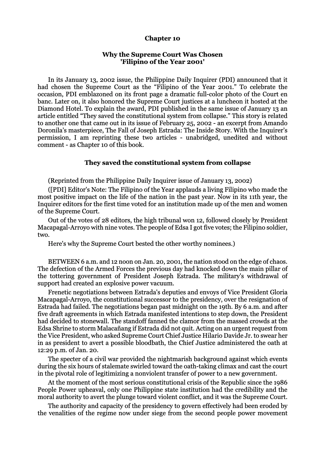 Reforming the Judiciary, page 54