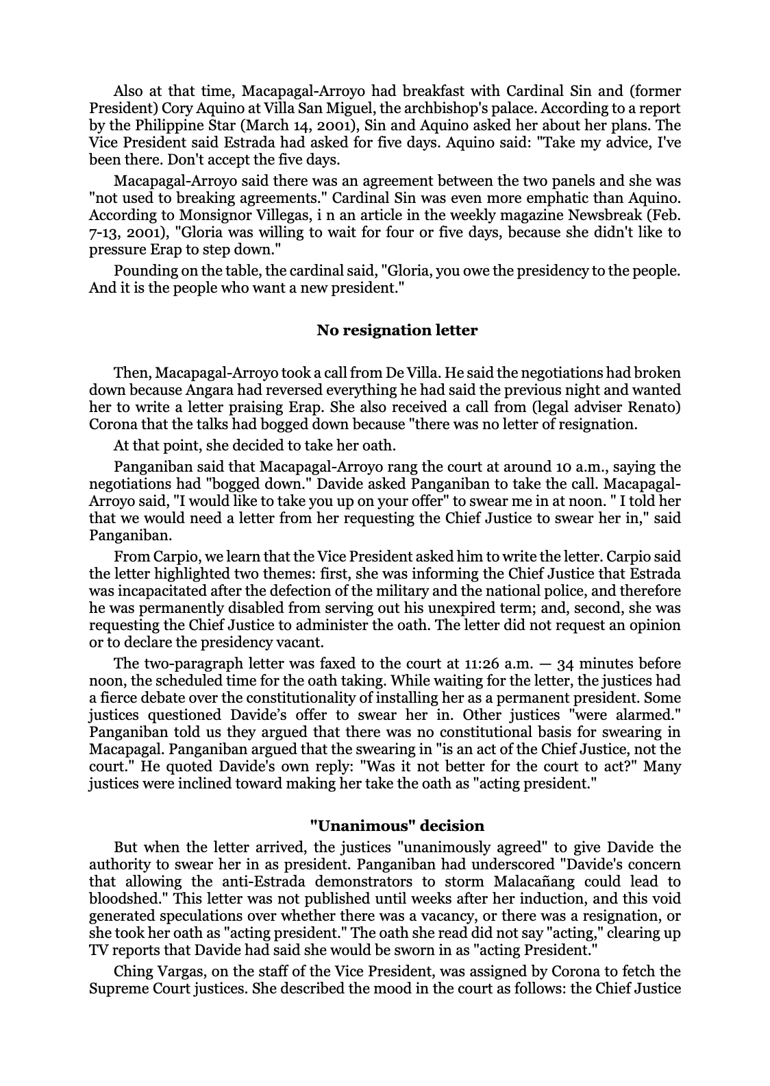 Reforming the Judiciary, page 60
