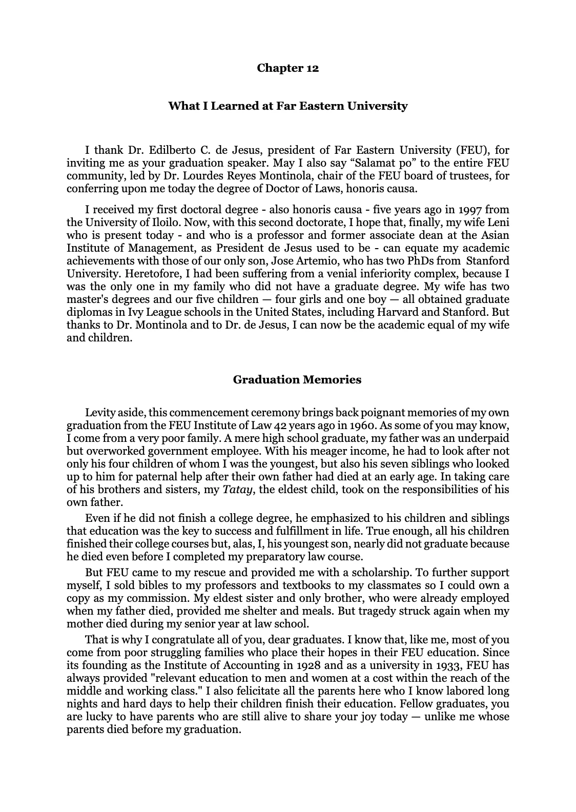 Reforming the Judiciary, page 67
