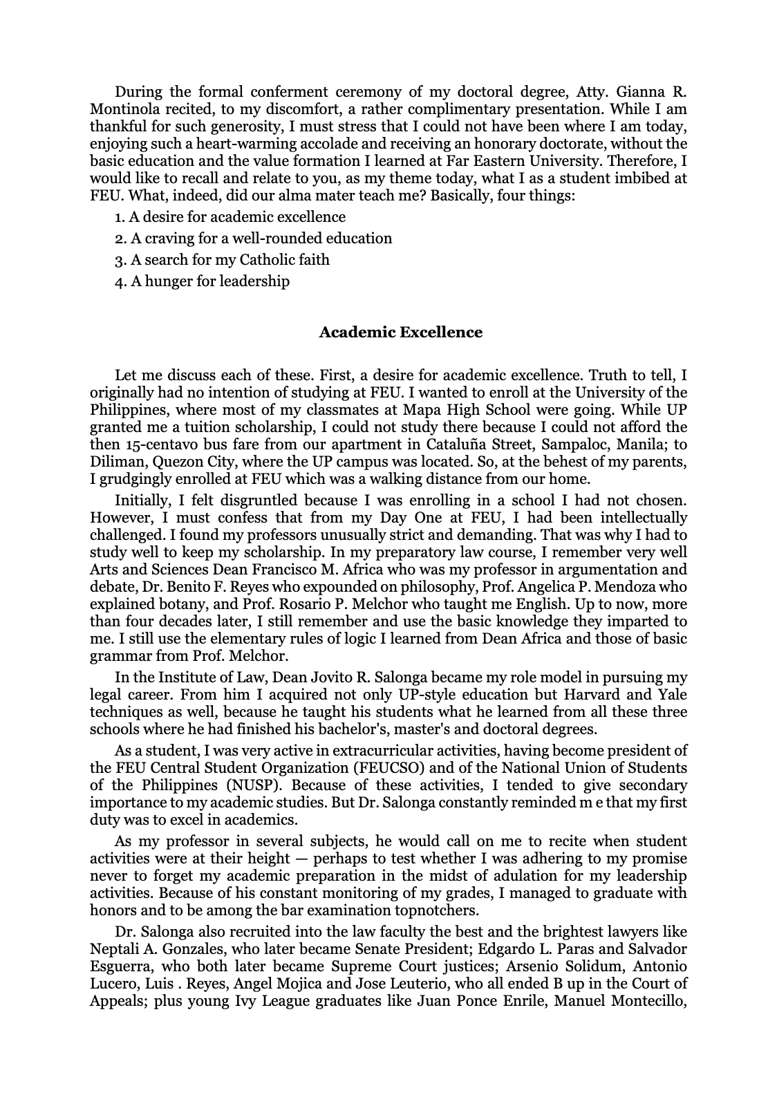 Reforming the Judiciary, page 68