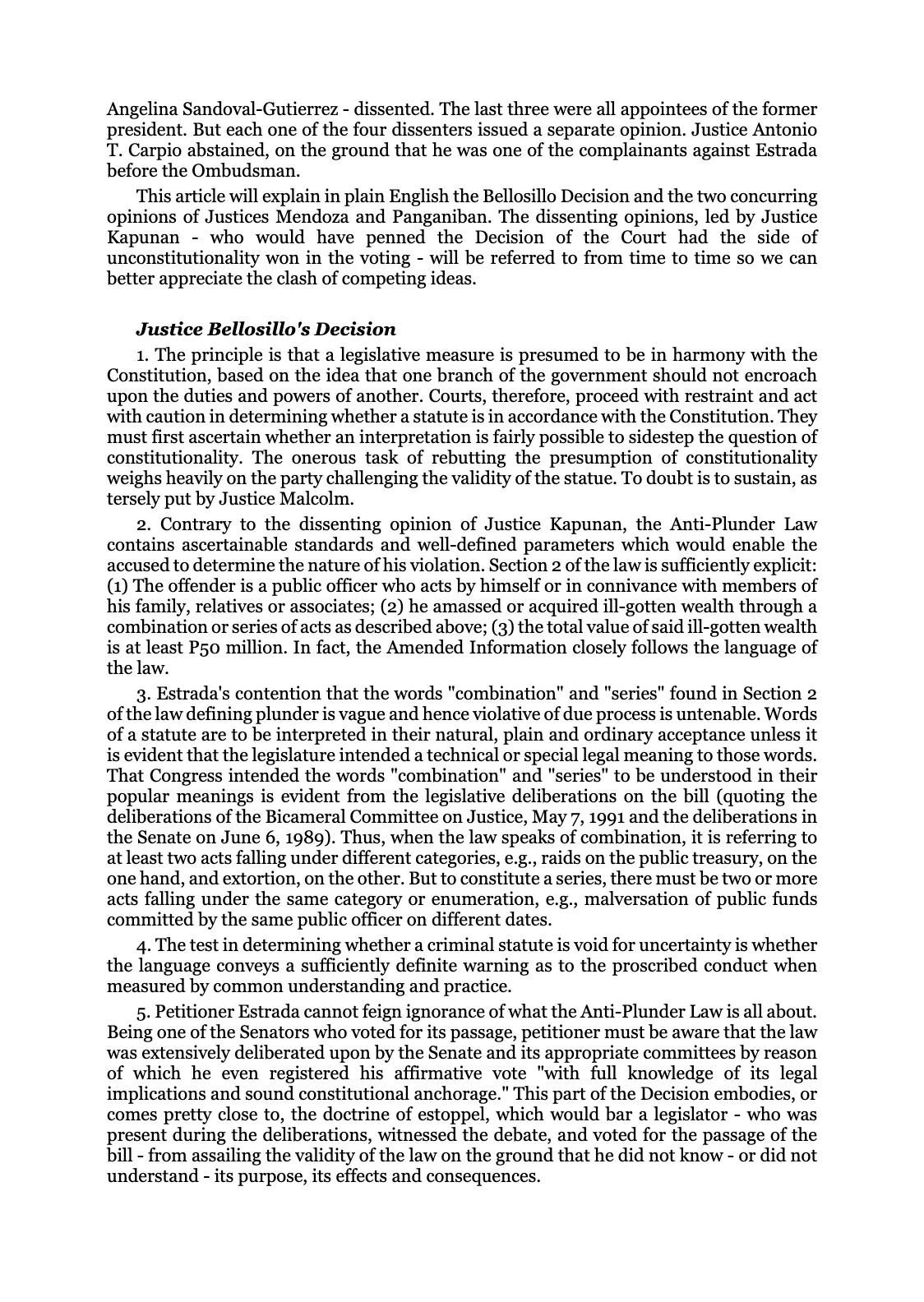 Reforming the Judiciary, page 90