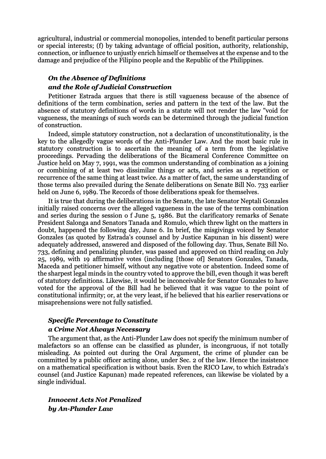 Reforming the Judiciary, page 95