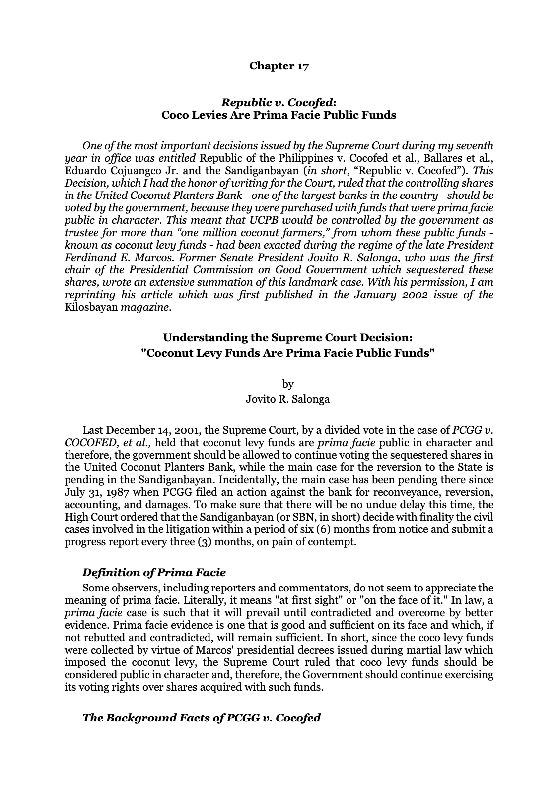 Reforming the Judiciary, page 100