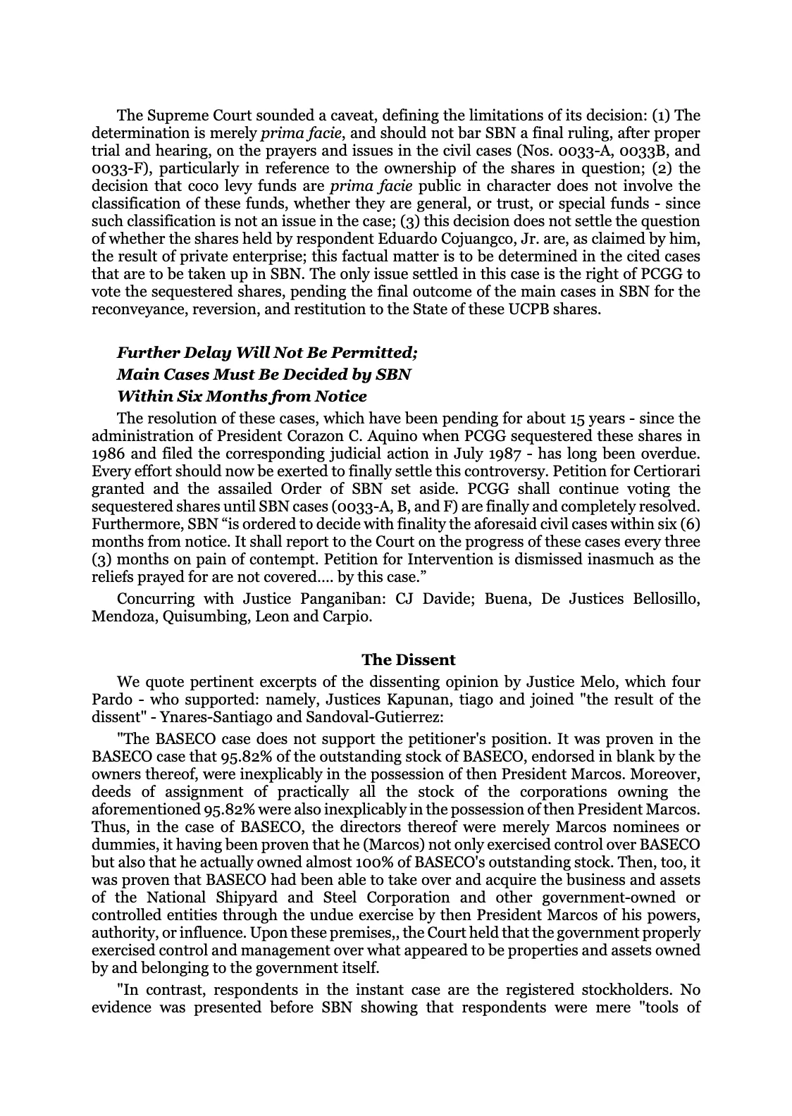 Reforming the Judiciary, page 106