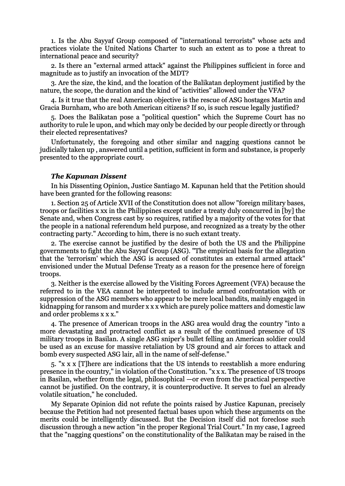 Reforming the Judiciary, page 112