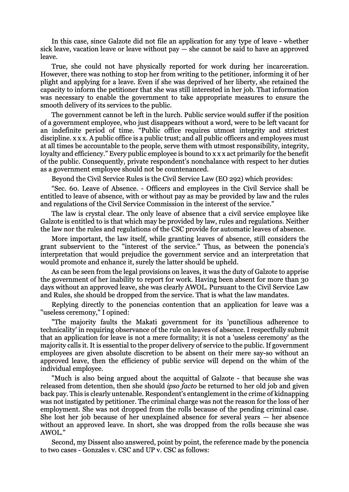 Reforming the Judiciary, page 126