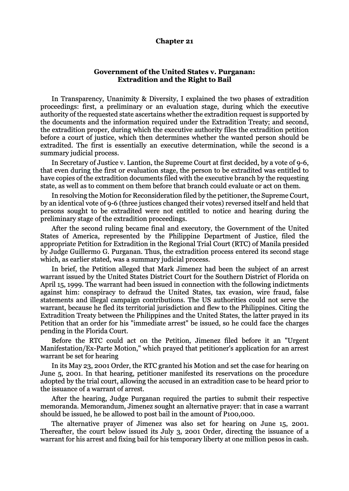 Reforming the Judiciary, page 130