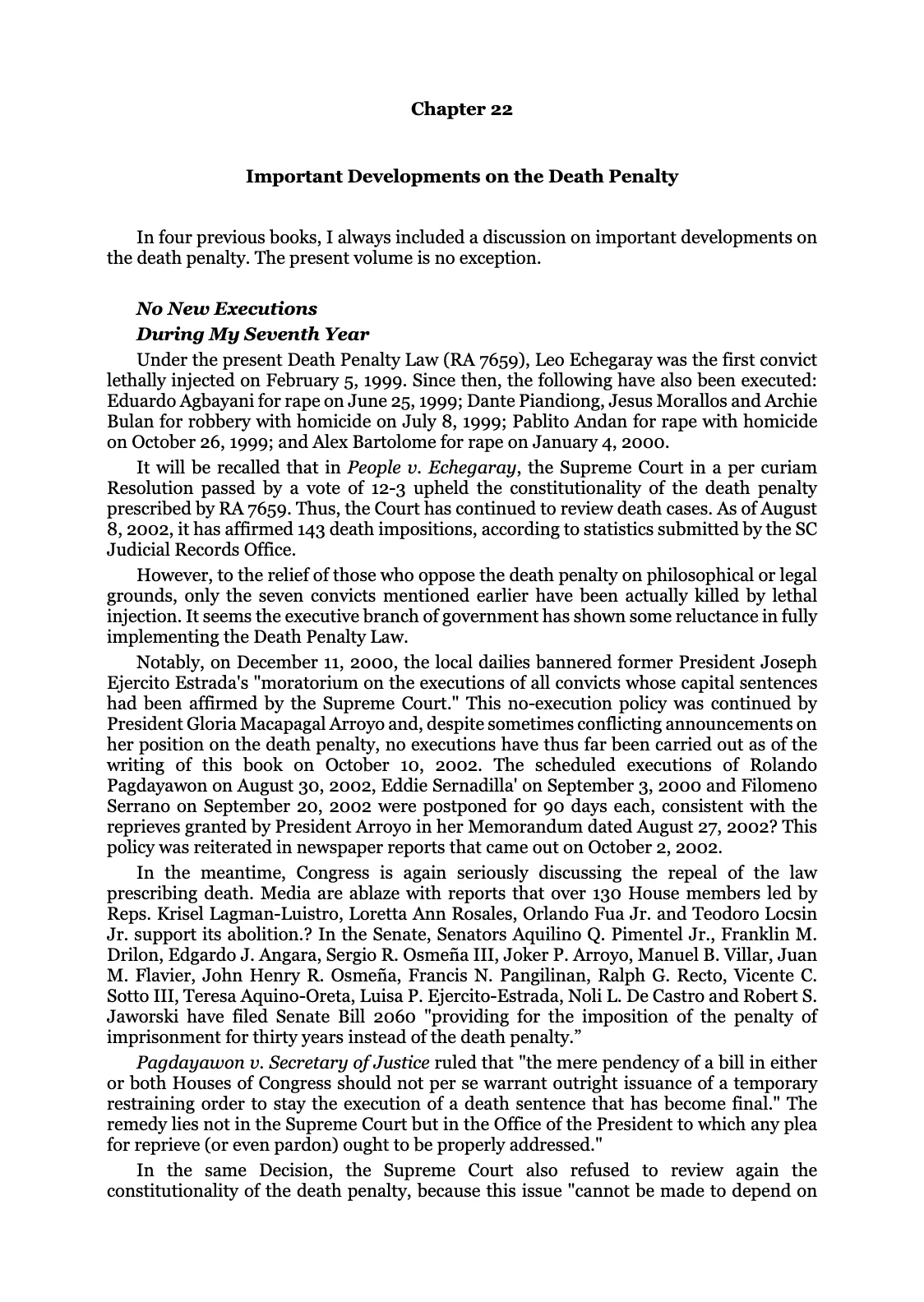 Reforming the Judiciary, page 147