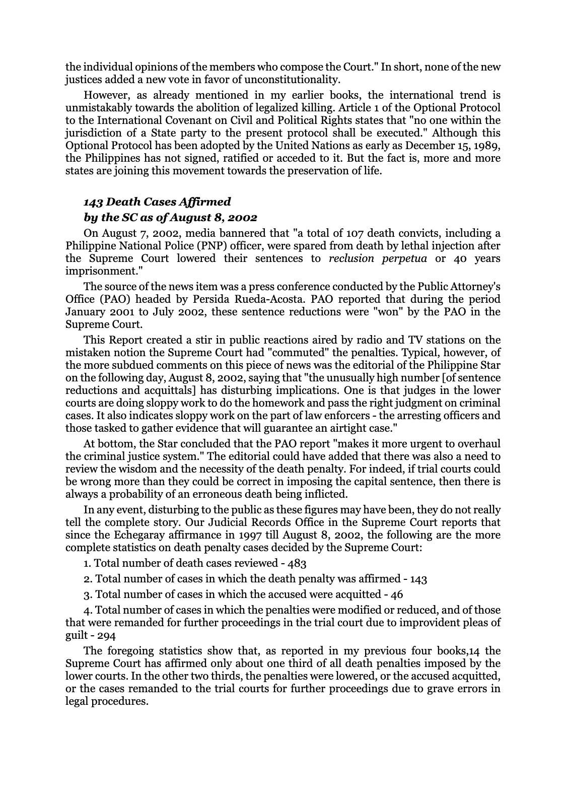 Reforming the Judiciary, page 148