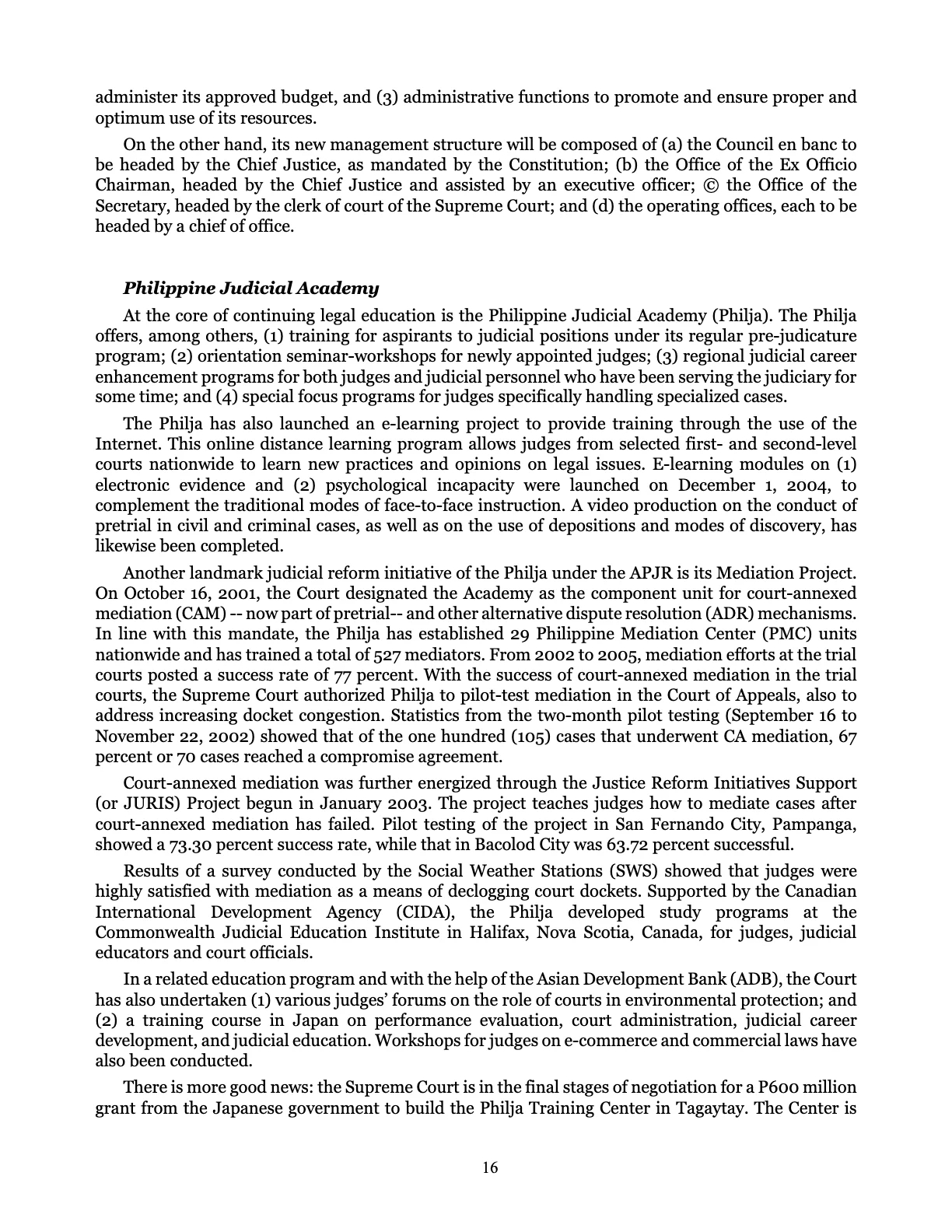 Judicial Renaissance, page 16