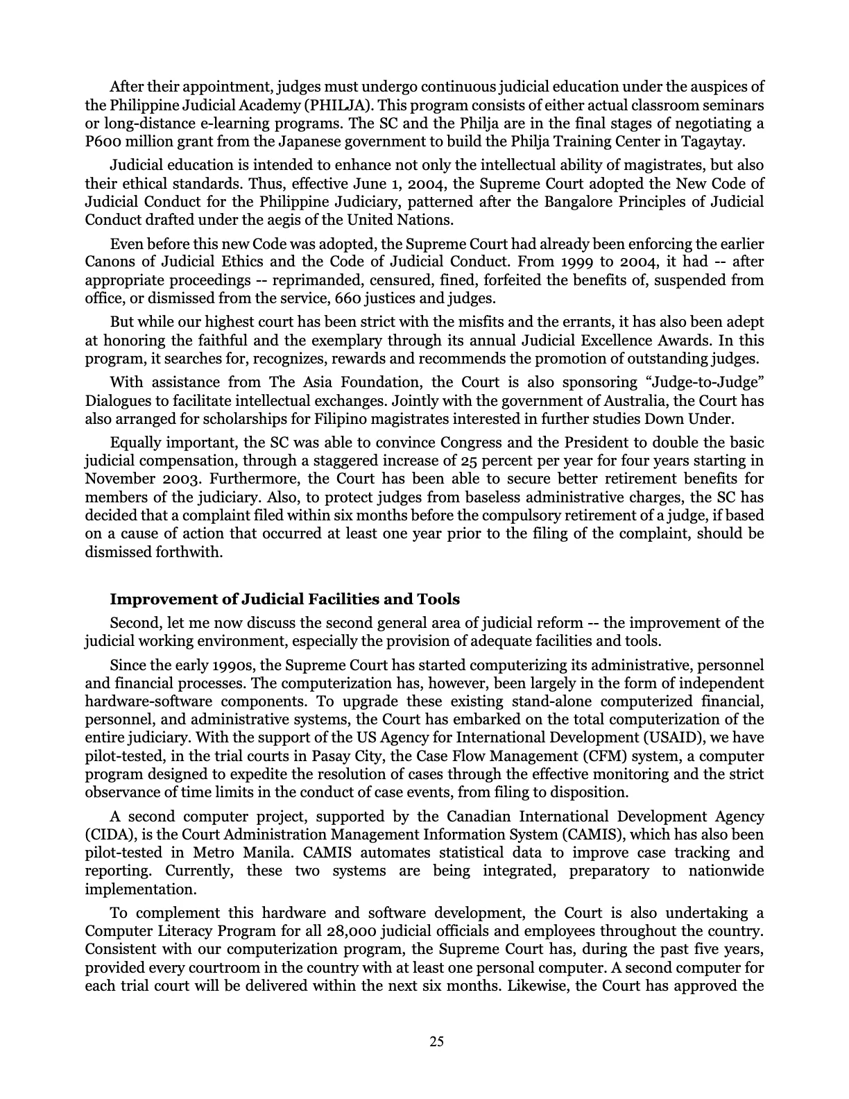 Judicial Renaissance, page 25