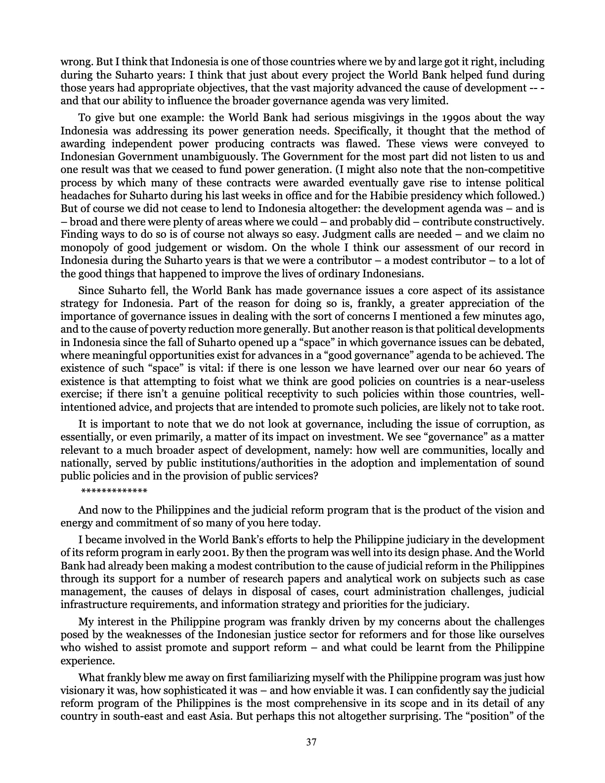 Judicial Renaissance, page 37