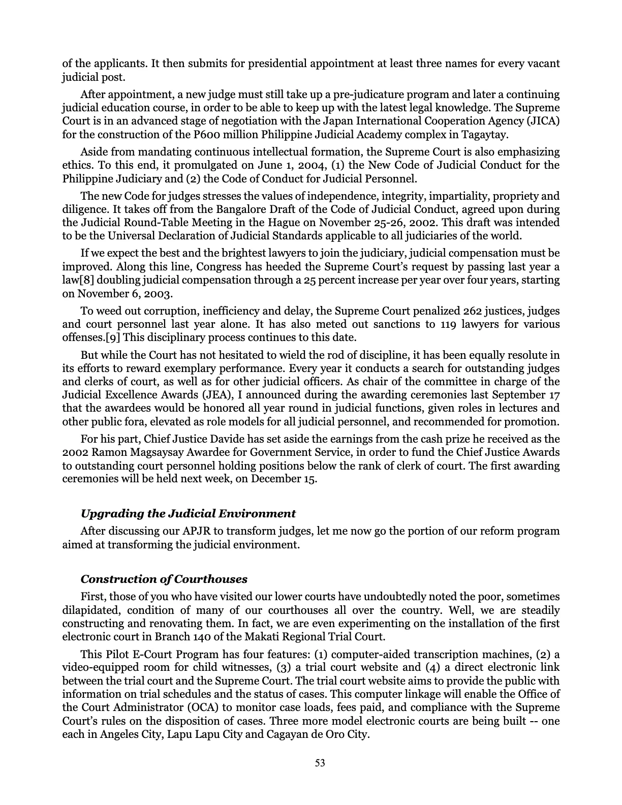 Judicial Renaissance, page 53