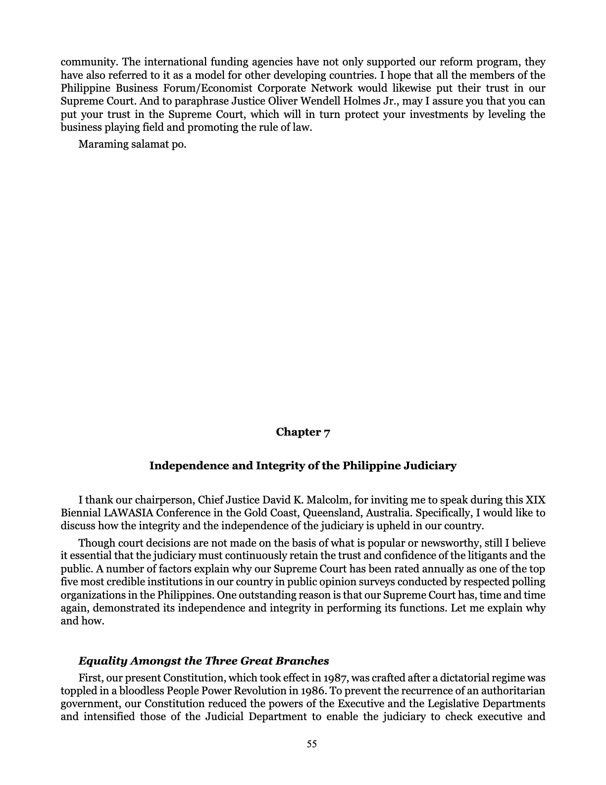 Judicial Renaissance, page 55