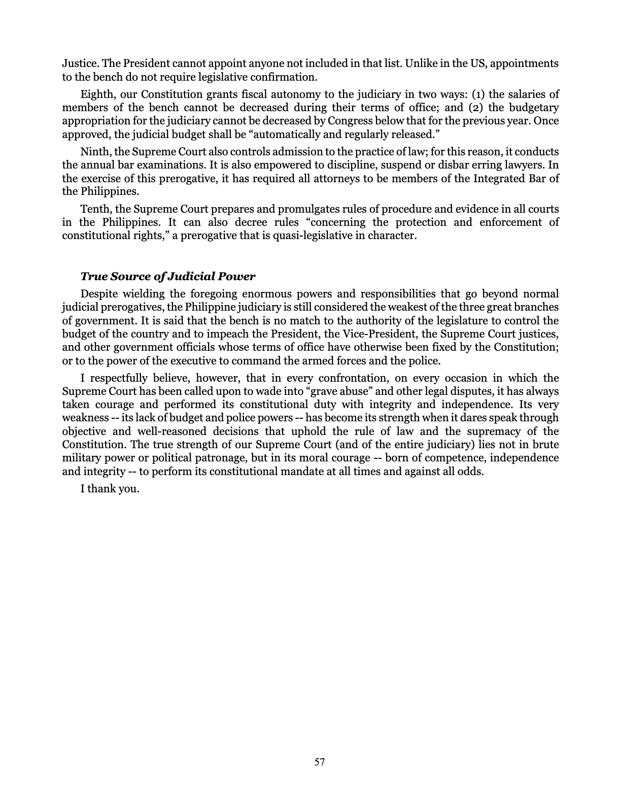 Judicial Renaissance, page 57
