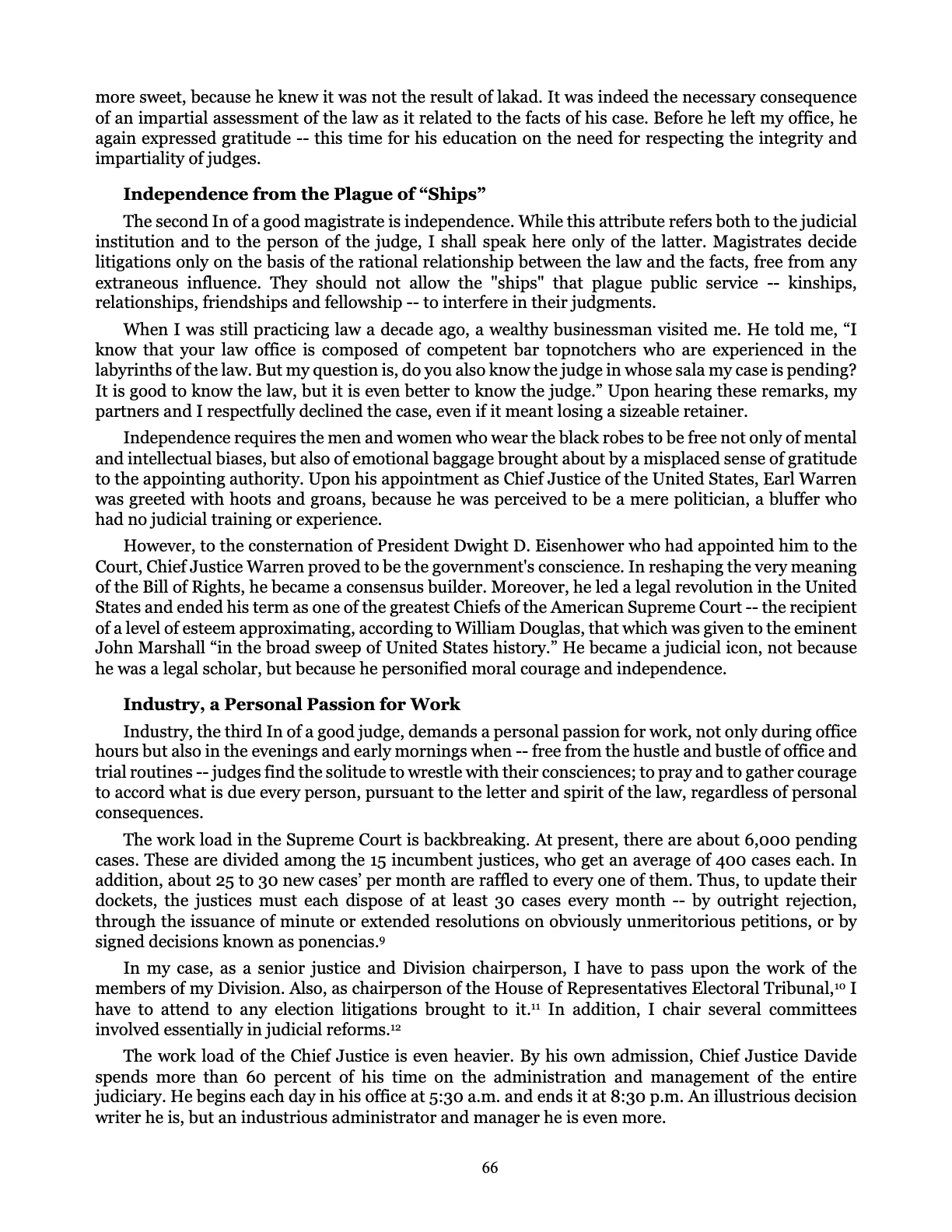 Judicial Renaissance, page 66