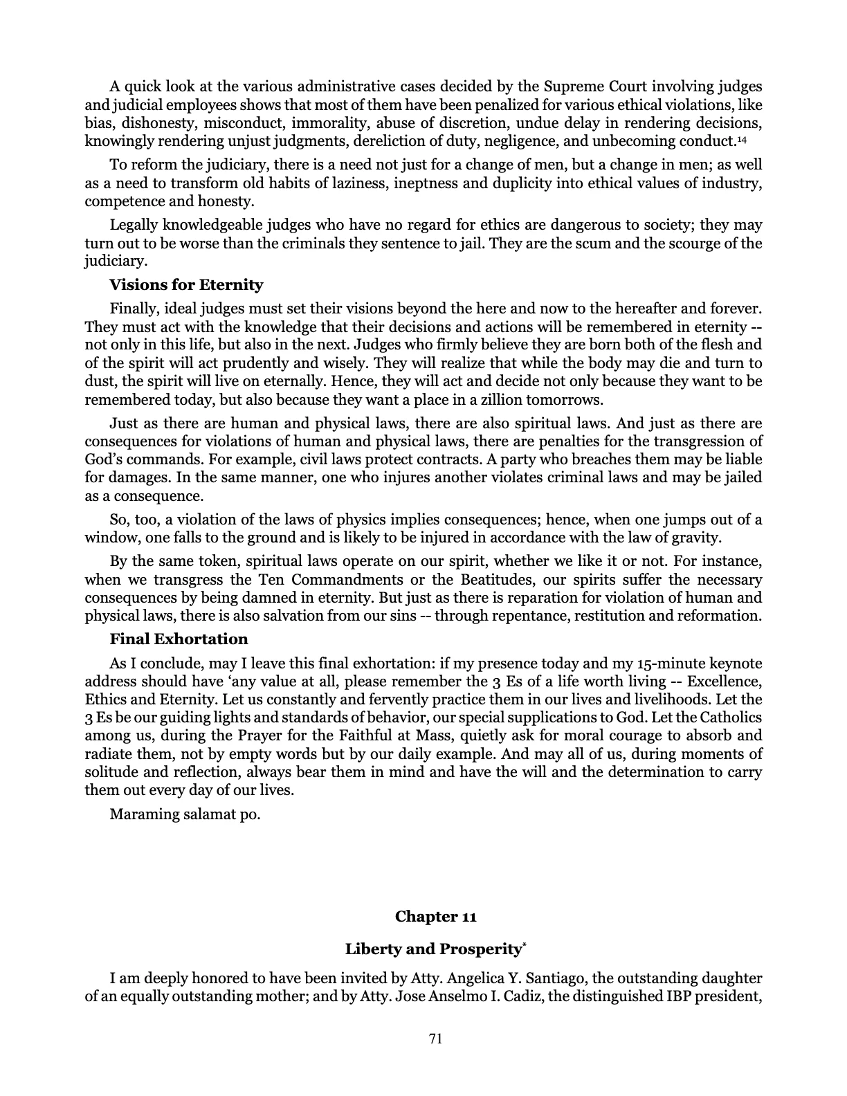 Judicial Renaissance, page 71