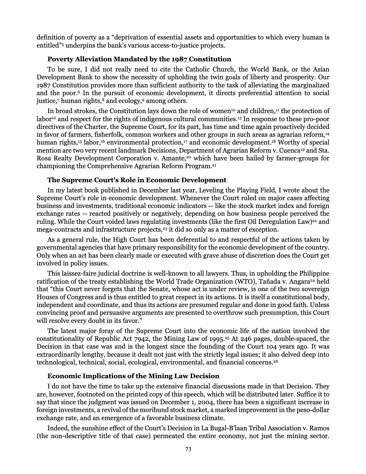 Judicial Renaissance, page 73