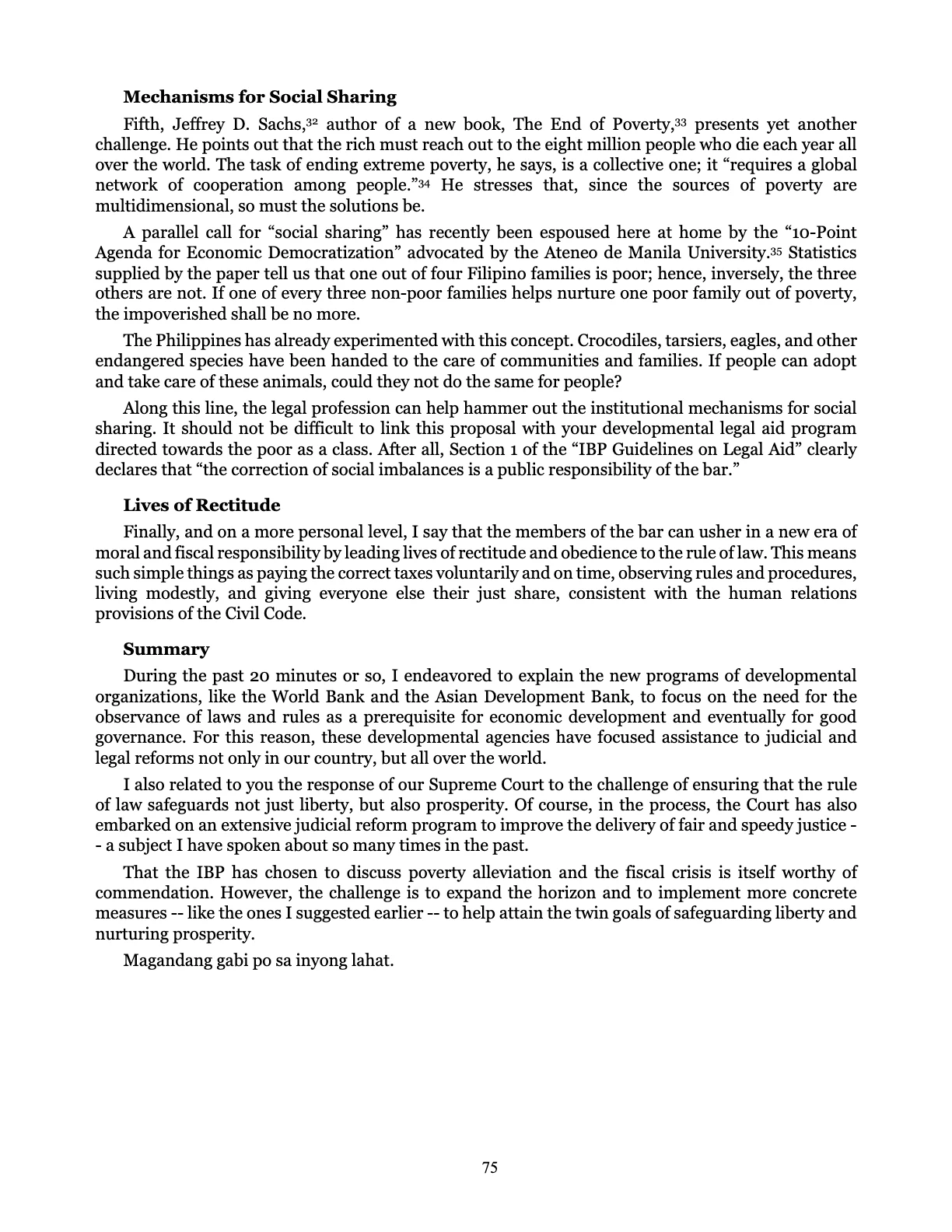 Judicial Renaissance, page 75