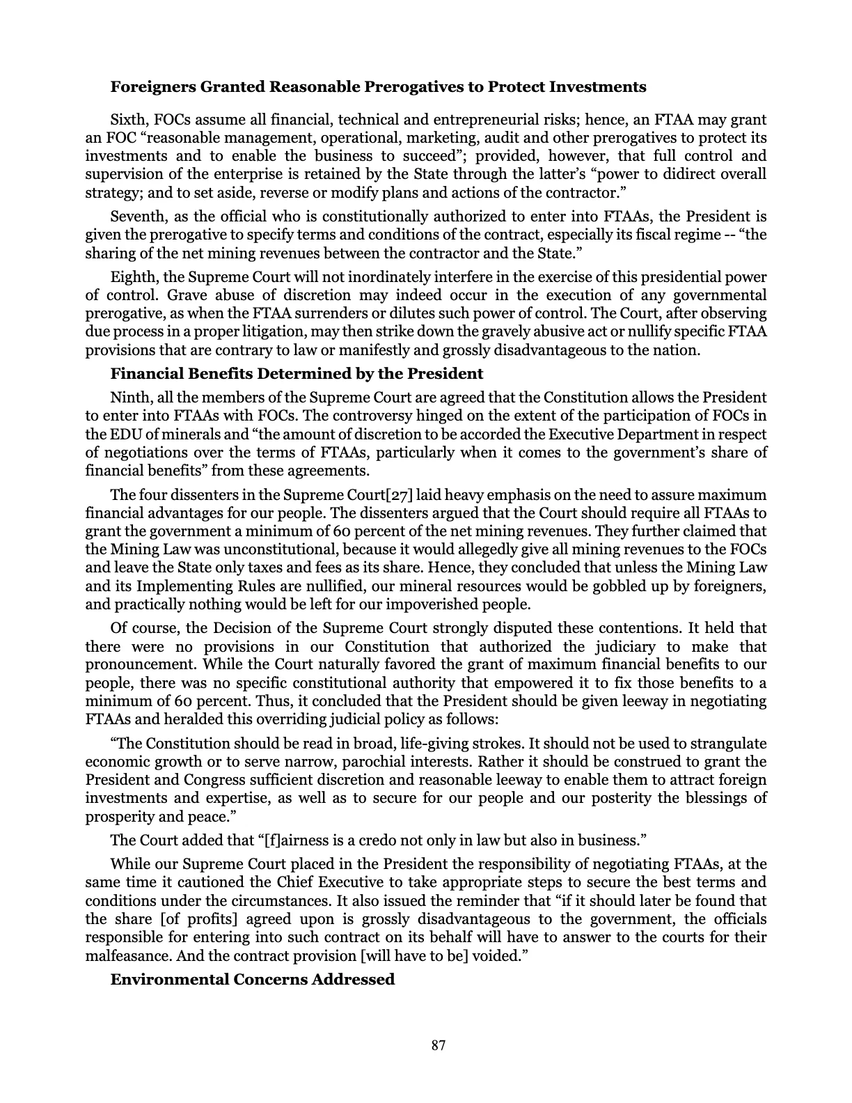 Judicial Renaissance, page 87