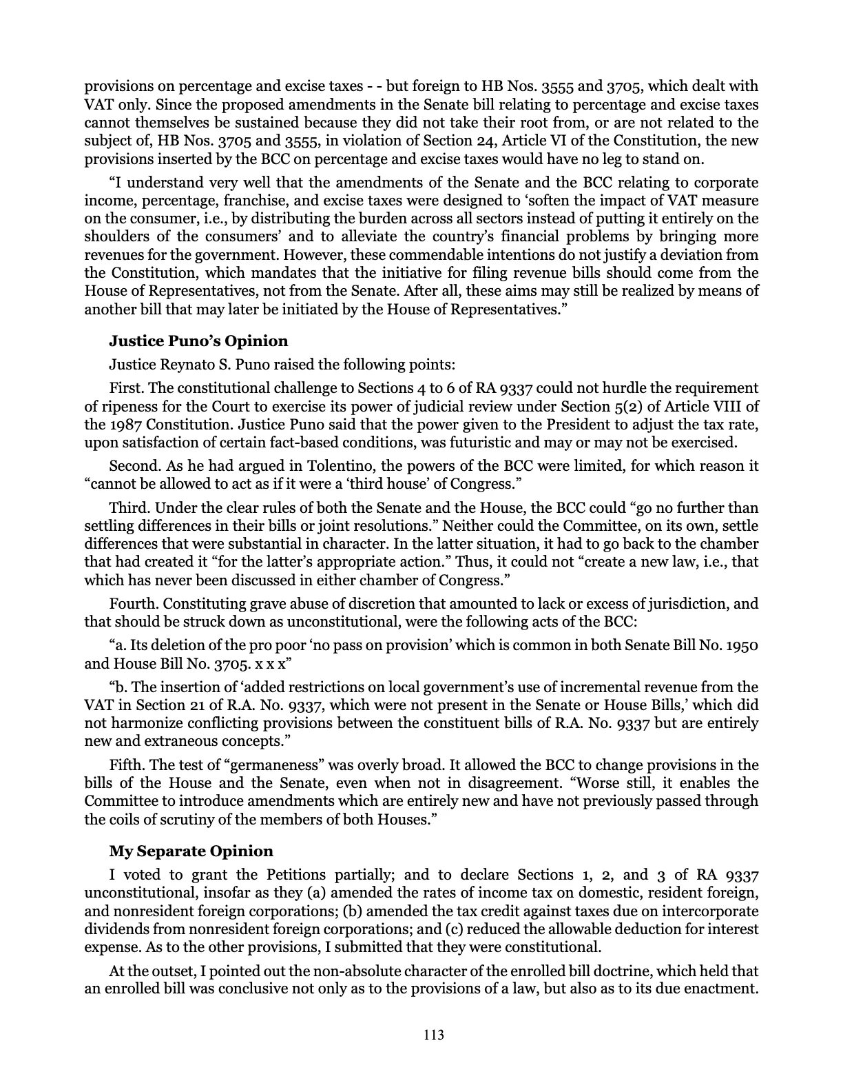 Judicial Renaissance, page 113